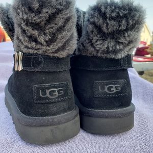 UGG Black Suede Boots